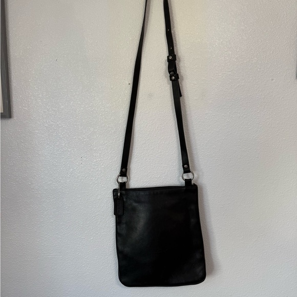 Coach Handbags - Vintage Coach 9457 Chelsea Slim Crossbody Purse Black Leather